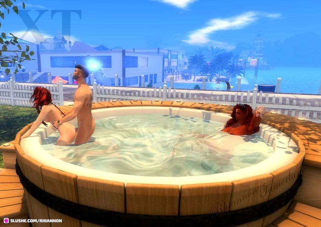 Hot Tub Threesome